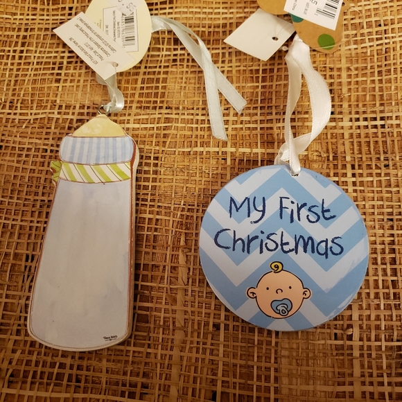 Set of First Christmas Ornaments - Picture 3 of 4